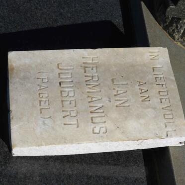 JOUBERT Jan Hermanus