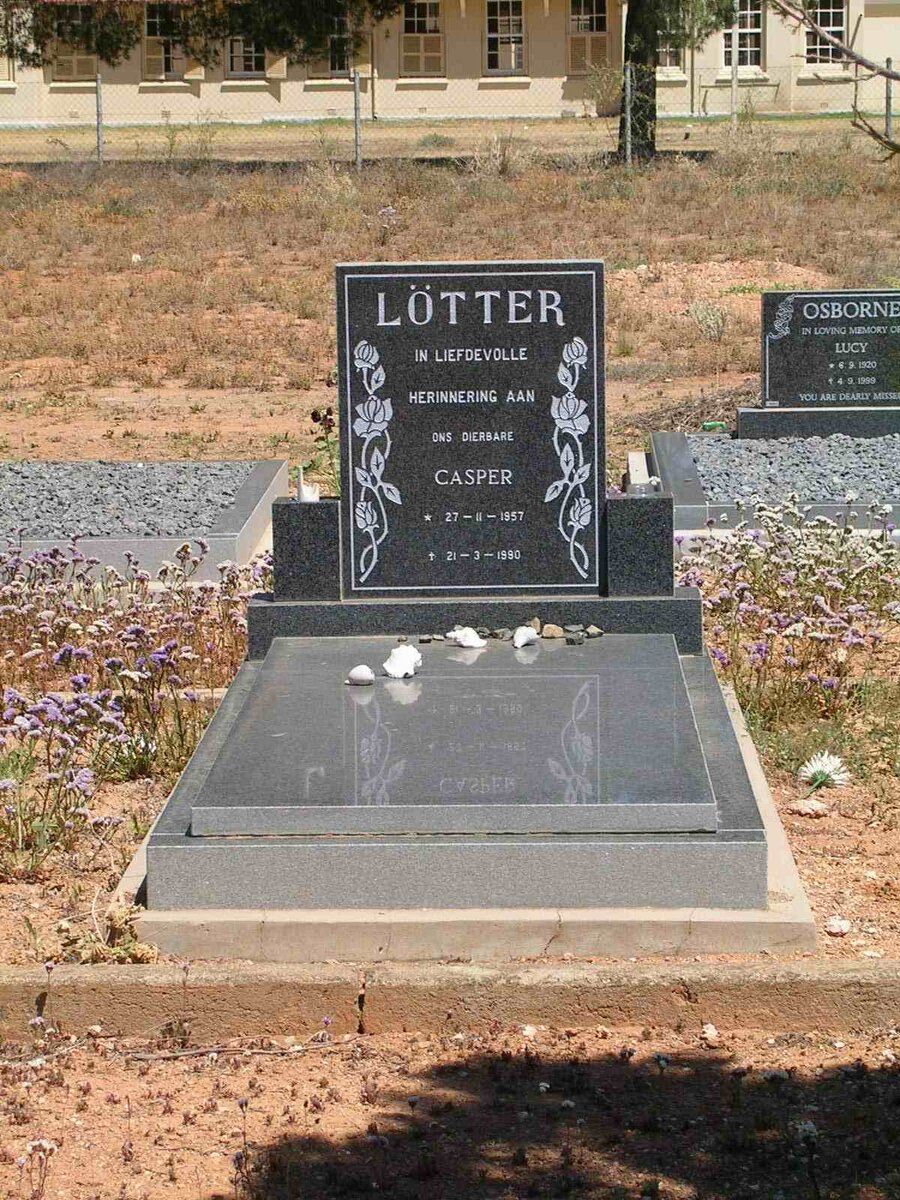 LÖTTER Casper 1957-1990