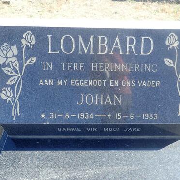 LOMBARD Johan 1934-1983