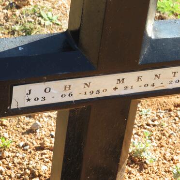 MENTZ John 1950-2020