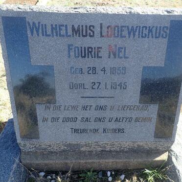 NEL Wilhelmus Lodewickus Fourie 1859-1945