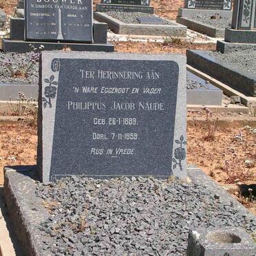 NAUDE Philippus Jacob 1889-1959