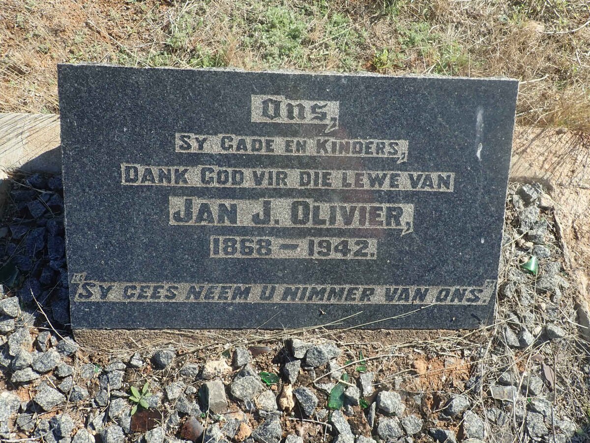 OLIVIER Jan J. 1868-1942