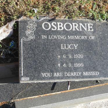 OSBORNE Lucy 1920-1999