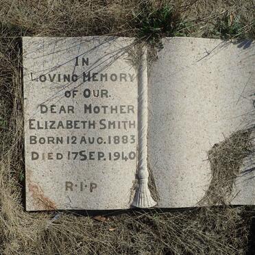 SMITH Elizabeth 1883-1940