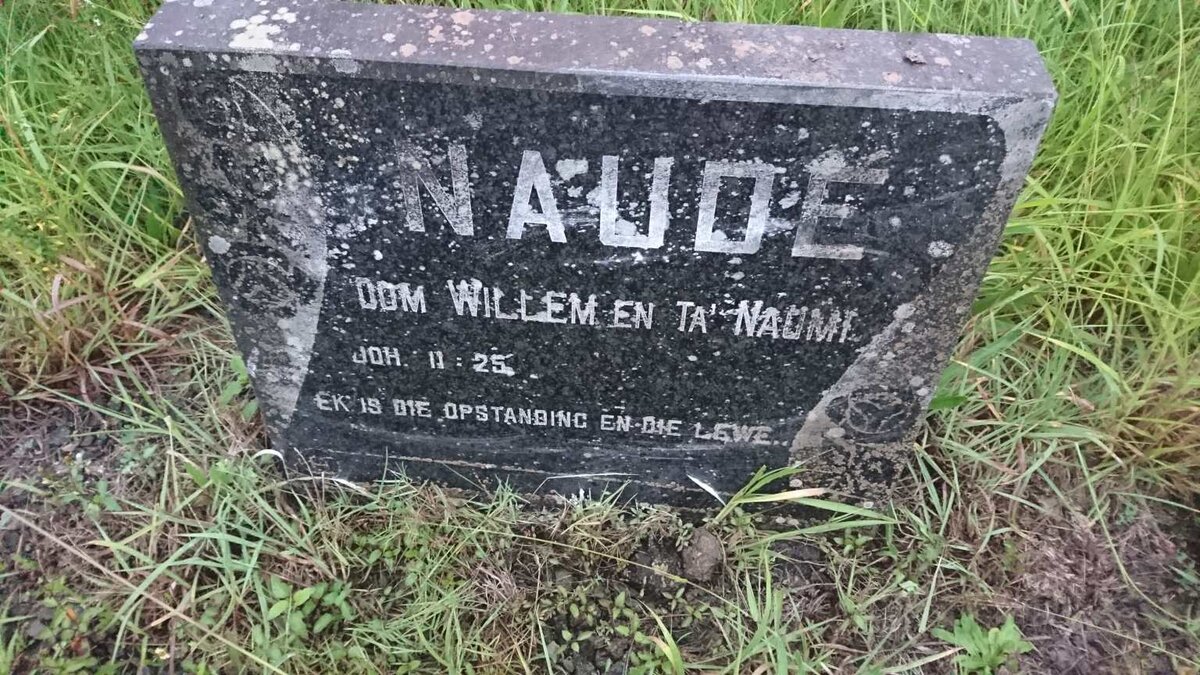 NAUDÉ Willem &amp; Naomi