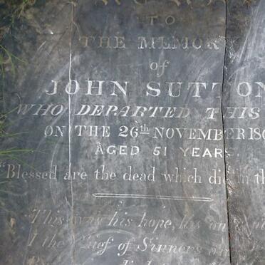 SUTTON John -1864 :: SUTTON John Samuel -1864