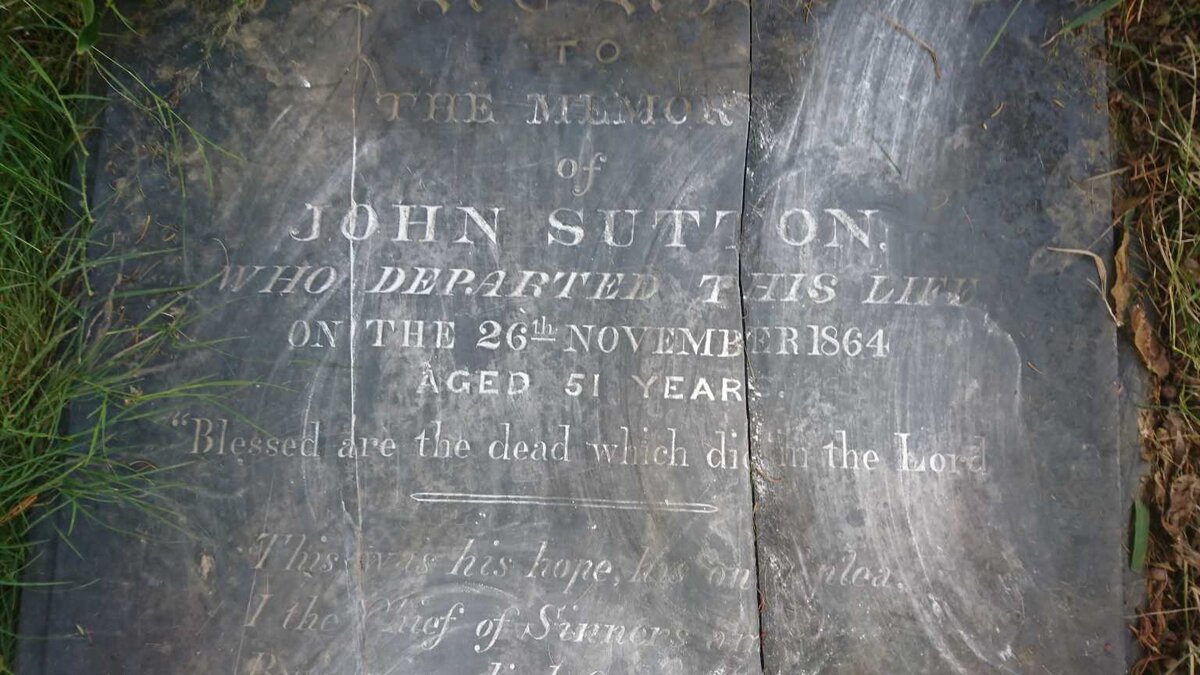 SUTTON John -1864 :: SUTTON John Samuel -1864