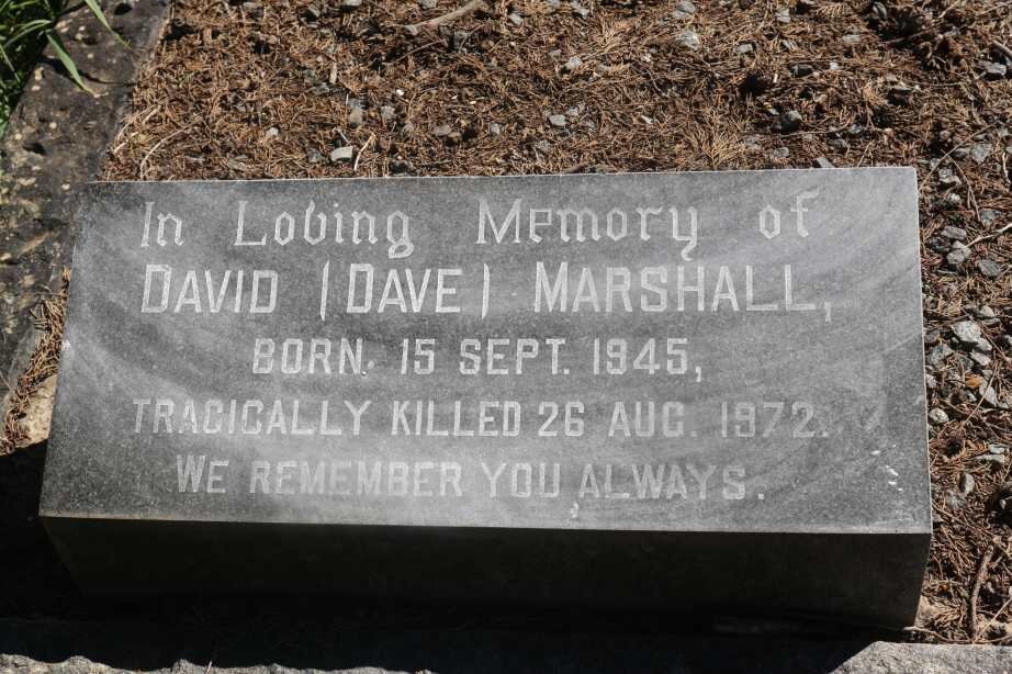 MARSHALL David 1945-1972