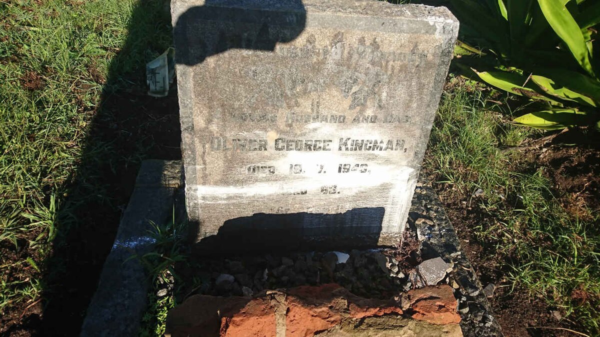 KINGMAN Oliver George -1946