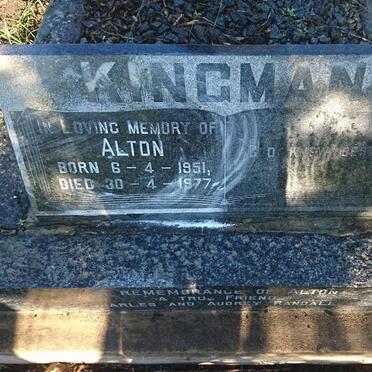 KINGMAN Alton 1951-1977