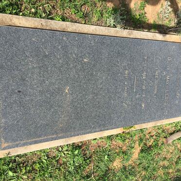 LLOYD Olive May nee CURRIN 1908-1976