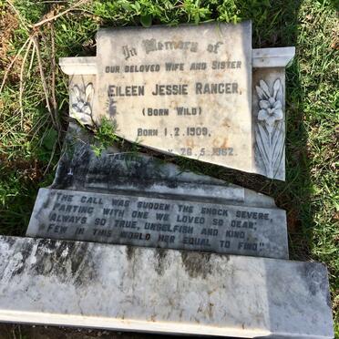 RANGER Eileen Jessie nee WILD 1909-1962