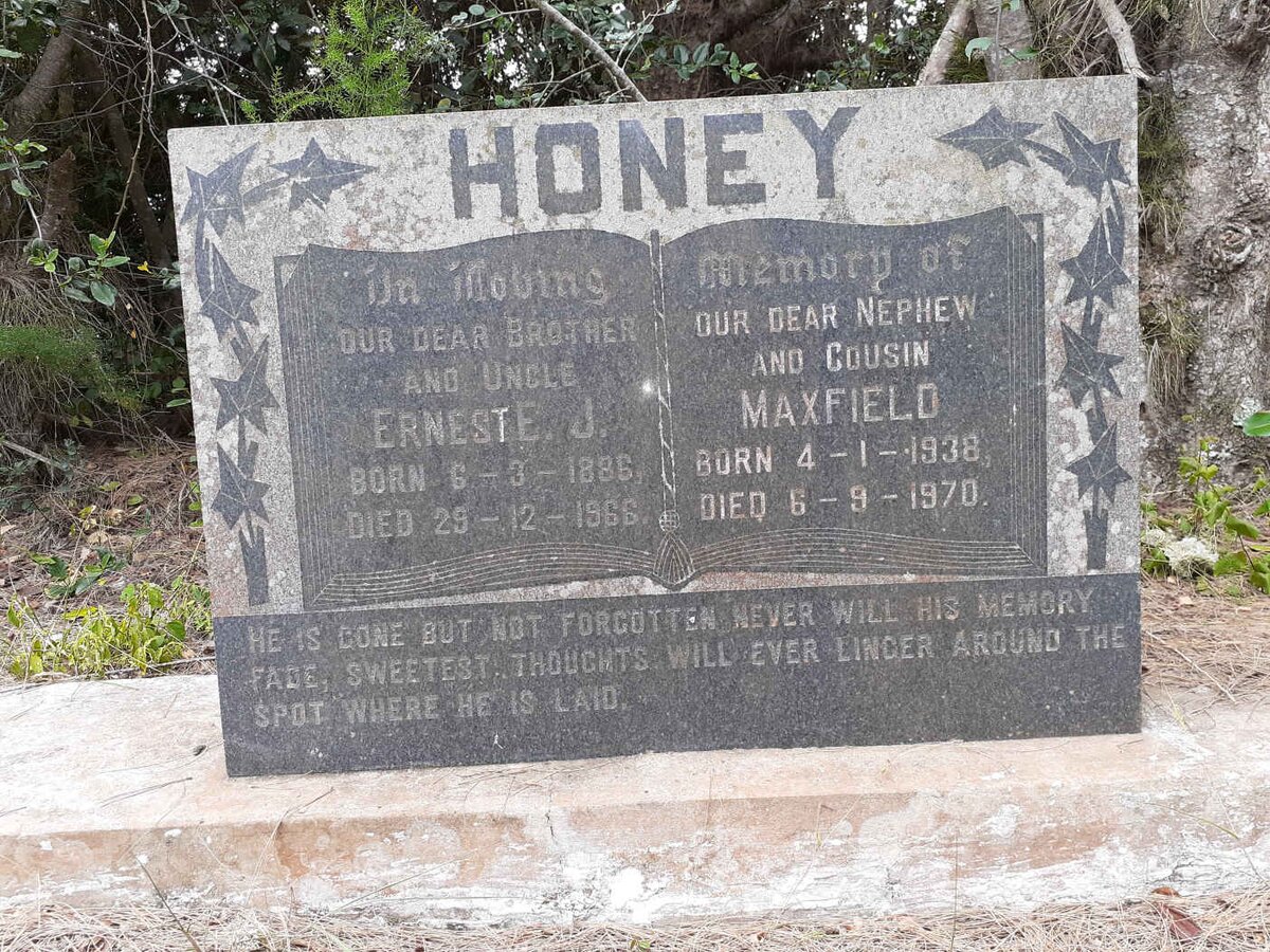 HONEY Ernest E.J. 1886-1966 :: HONEY Maxfield 1938-1970