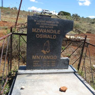 MYANGO Mzwandile Oswald 1942-1994