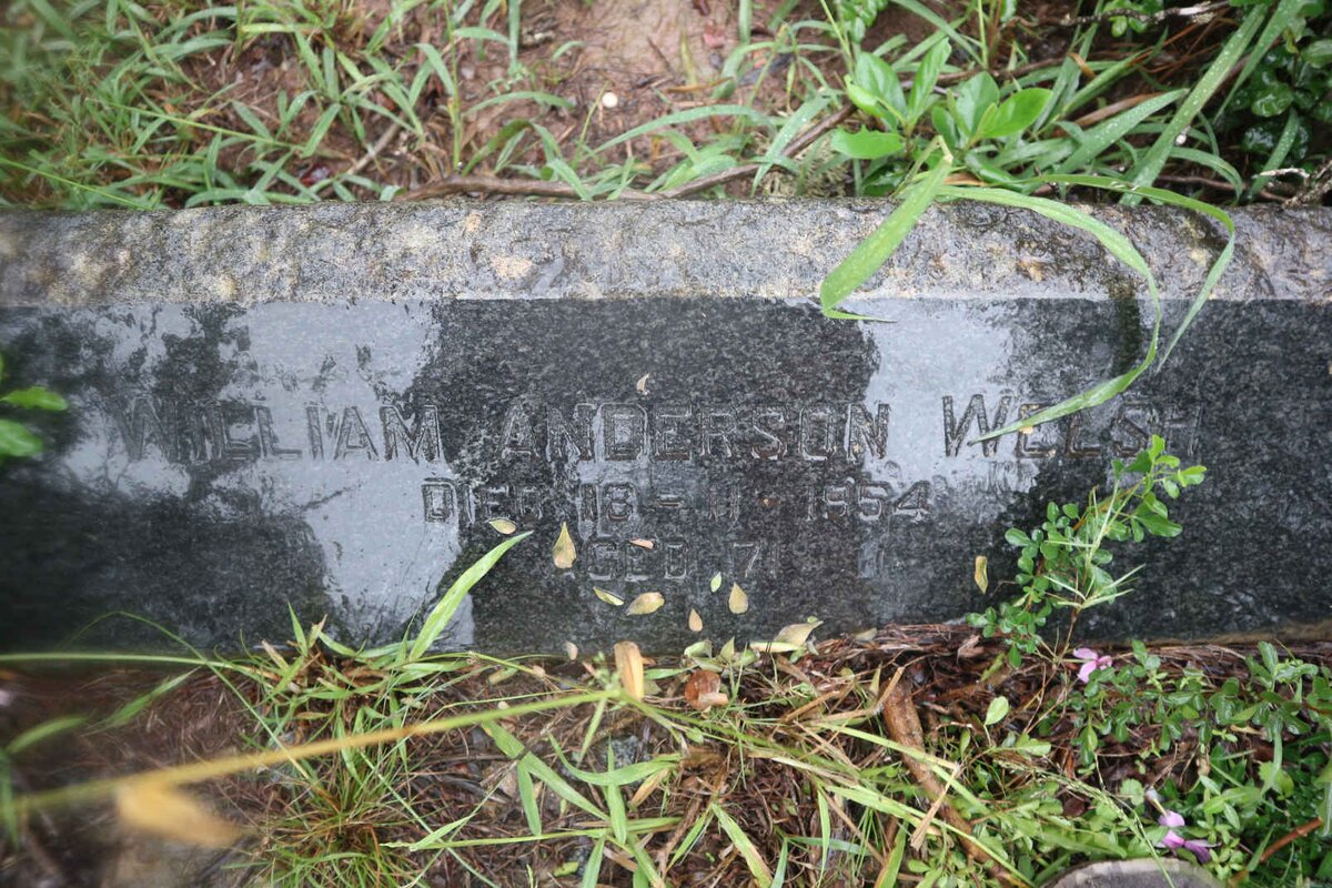 WELSH William Anderson -1954