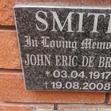 SMITH John Eric de Bruyn 1917-2008