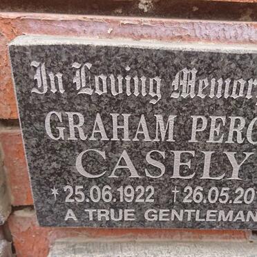 CASELY Graham Percy 1922-2010