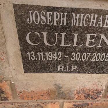 CULLEN Joseph Michael 1942-2005