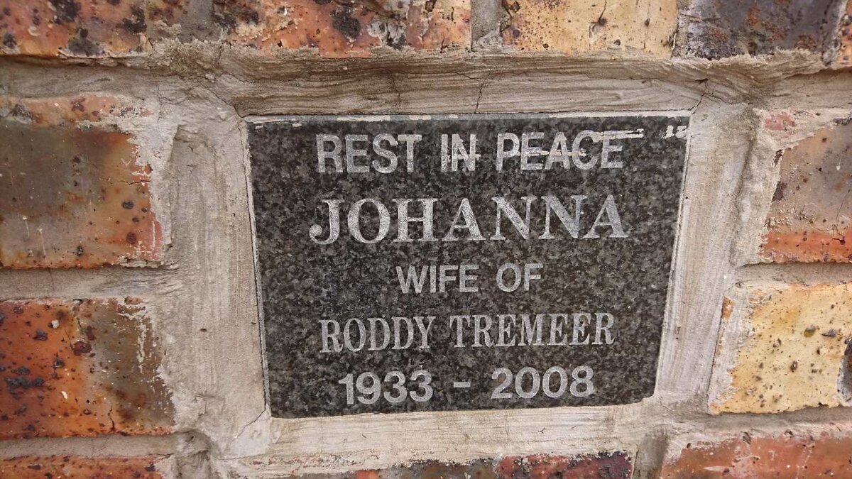 TREMEER Johanna 1933-2008