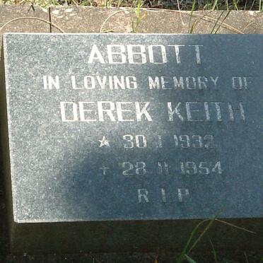 ABBOTT Derek Keith 1932-1954