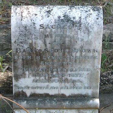 BROWN Harry Scott -1937