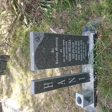 HANI Nosimo Nokuzola, SISILANA 1975-2012