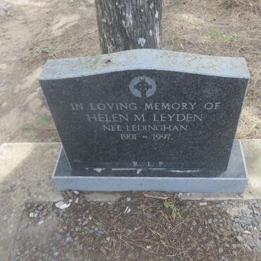 LEYDEN Helen M. nee LEDINGHAN 1901-1997
