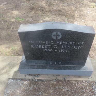 LEYDEN Robert G. 1900-1976