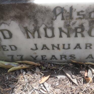 MACKINNON Donald Munro -1929 &amp; Louisa M.W. -1924