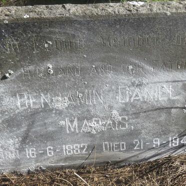 MARAIS Benjamin Daniel 1882-1948