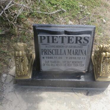 PIETERS Priscilla Marina 1948-2010