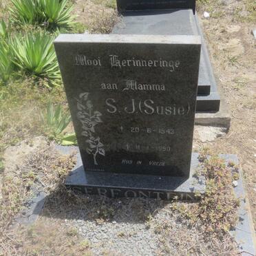 SERFONTEIN S.J. 1943-1990