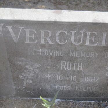 VERCUEIL Ruth -1982