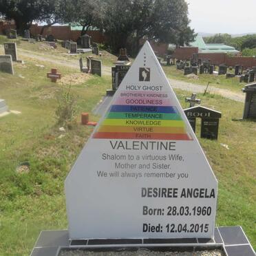 VALENTINE Desiree Angela 1960-2015
