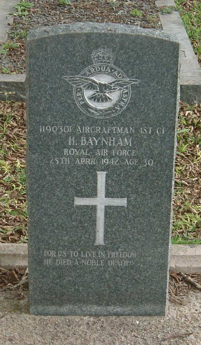 BAYNHAM H. -1942
