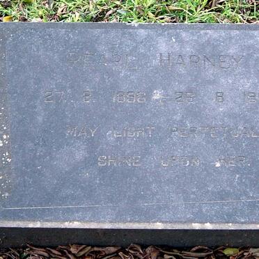 HARNEY Pearl 1896-1969