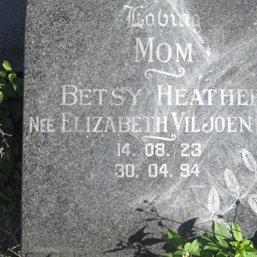 HEATHER Elizabeth nee VILJOEN 1923-1994