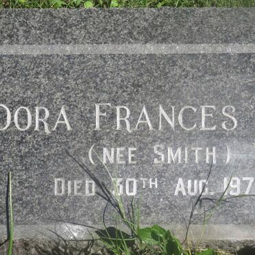 LORY William James -1962 &amp; Dora Frances SMITH -1975