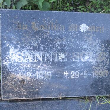 SOLZ Sannie 1918-1998