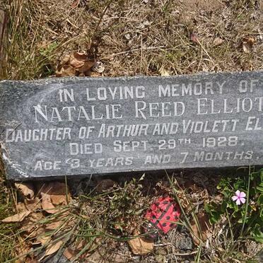 ELLIOTT Natalie Reed -1928