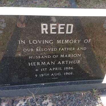REED Herman Arthur 1886-1966