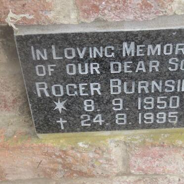 BURNSIDE Roger 1950-1995