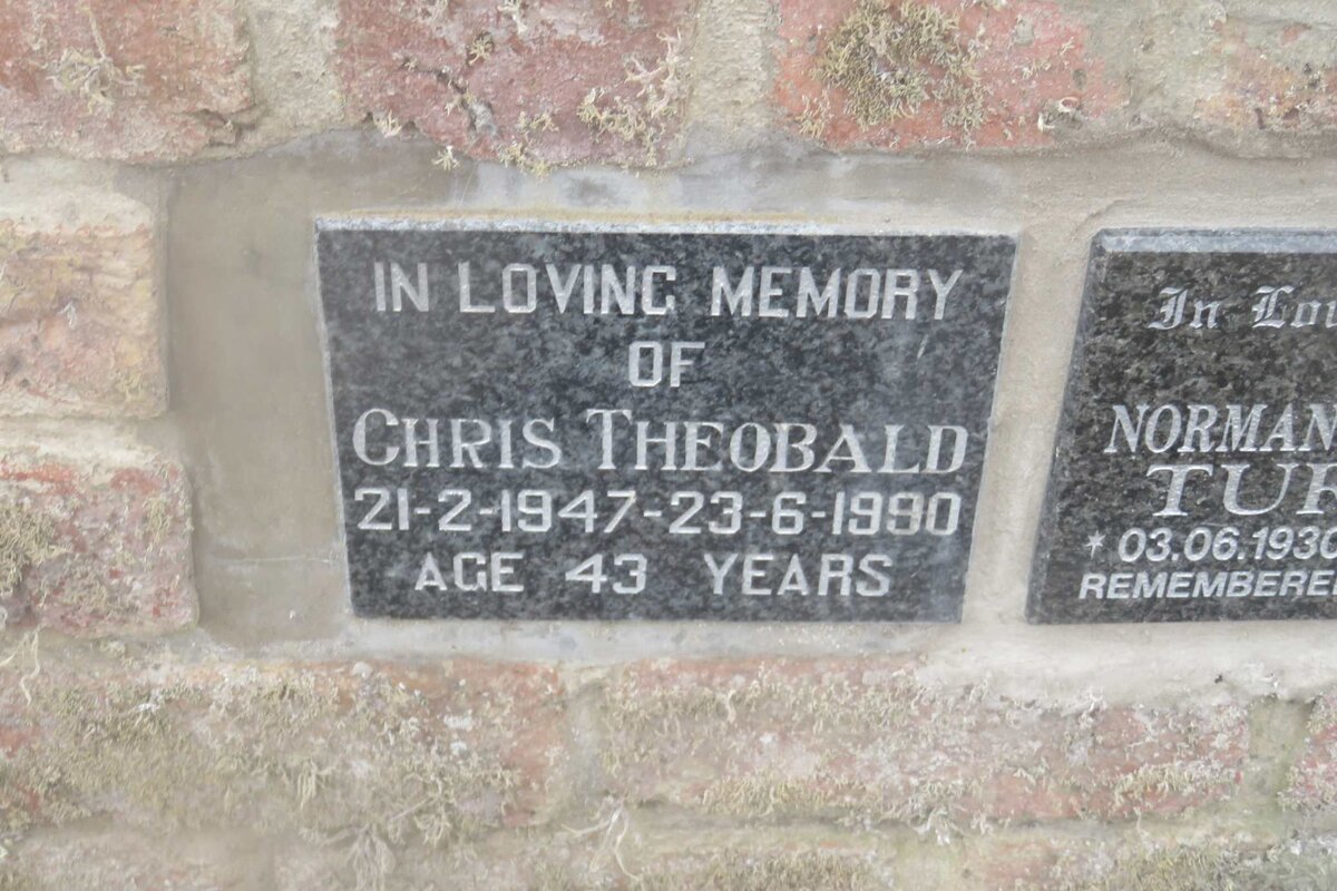 THEOBALD Chris 1947-1990