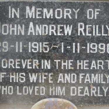 REILLY Johan Andrew 1915-1990