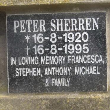 SHERREN Peter 1920-1995