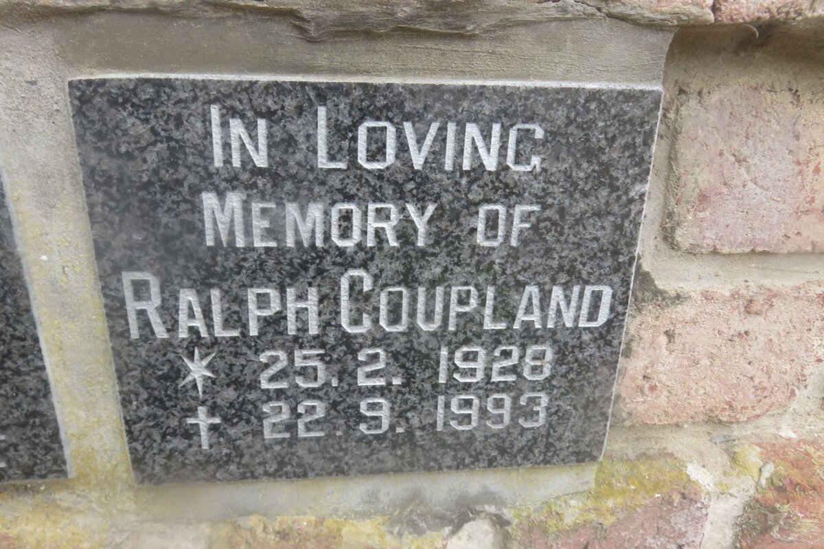 COUPLAND Ralph 1928-1993