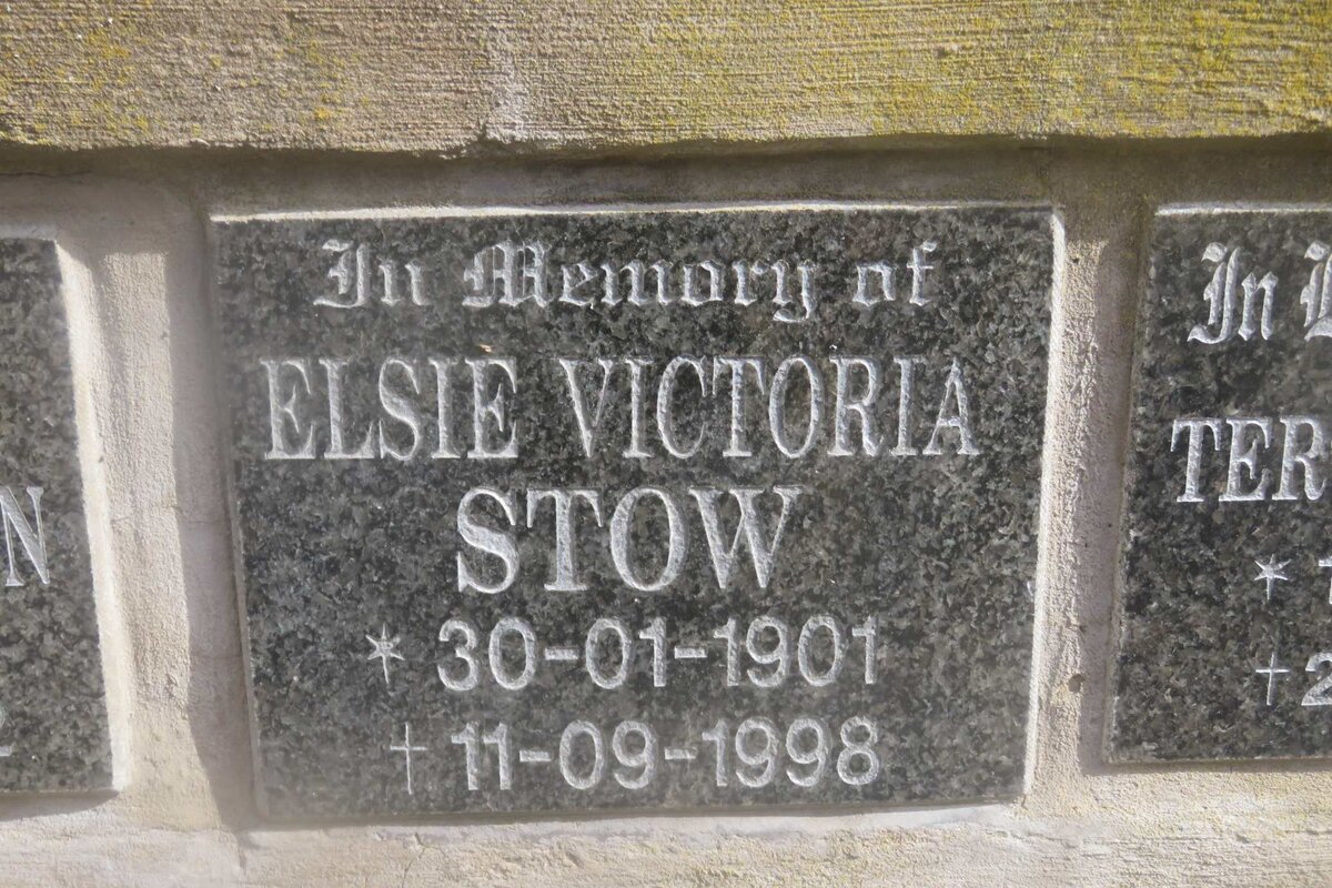 STOW Elsie Victoria 1901-1998