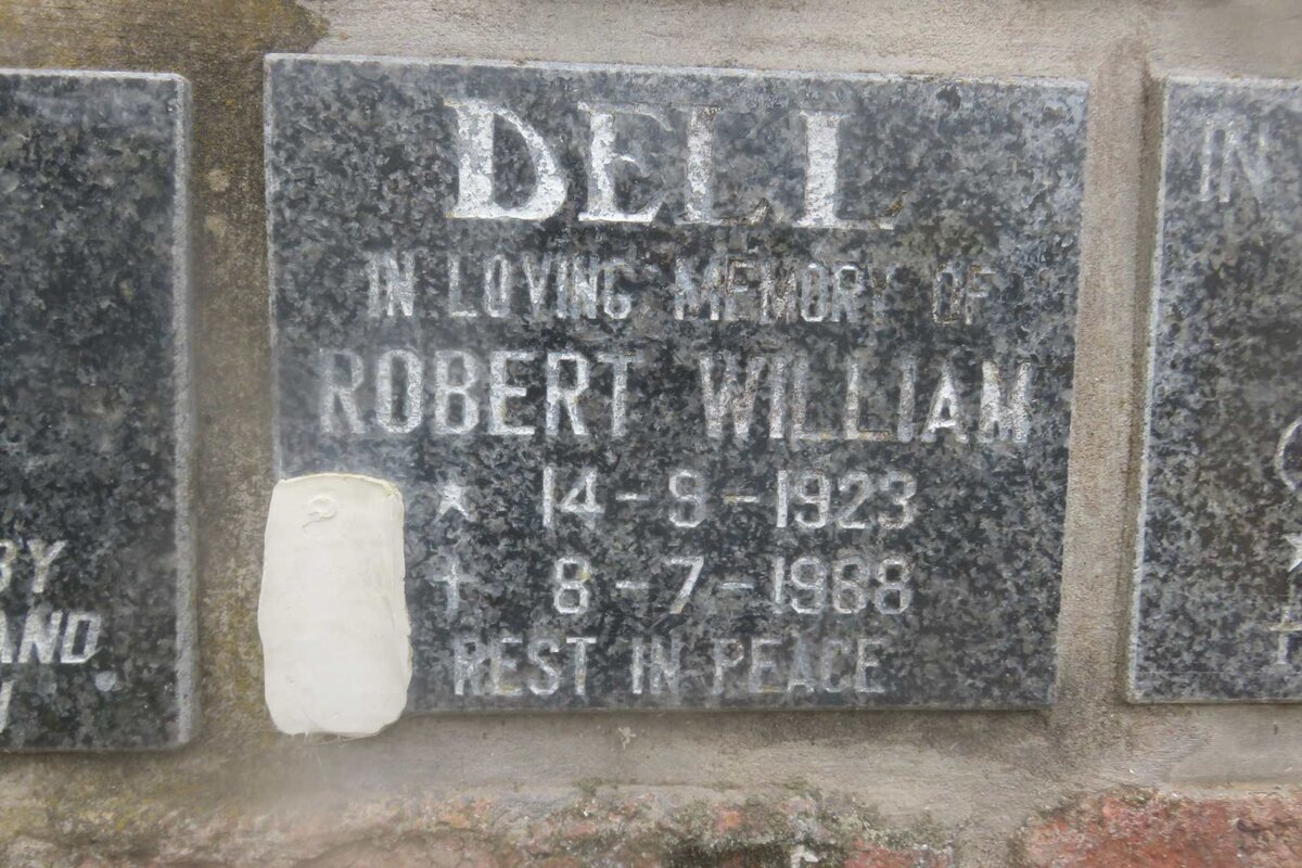 DELL Robert William 1923-1988