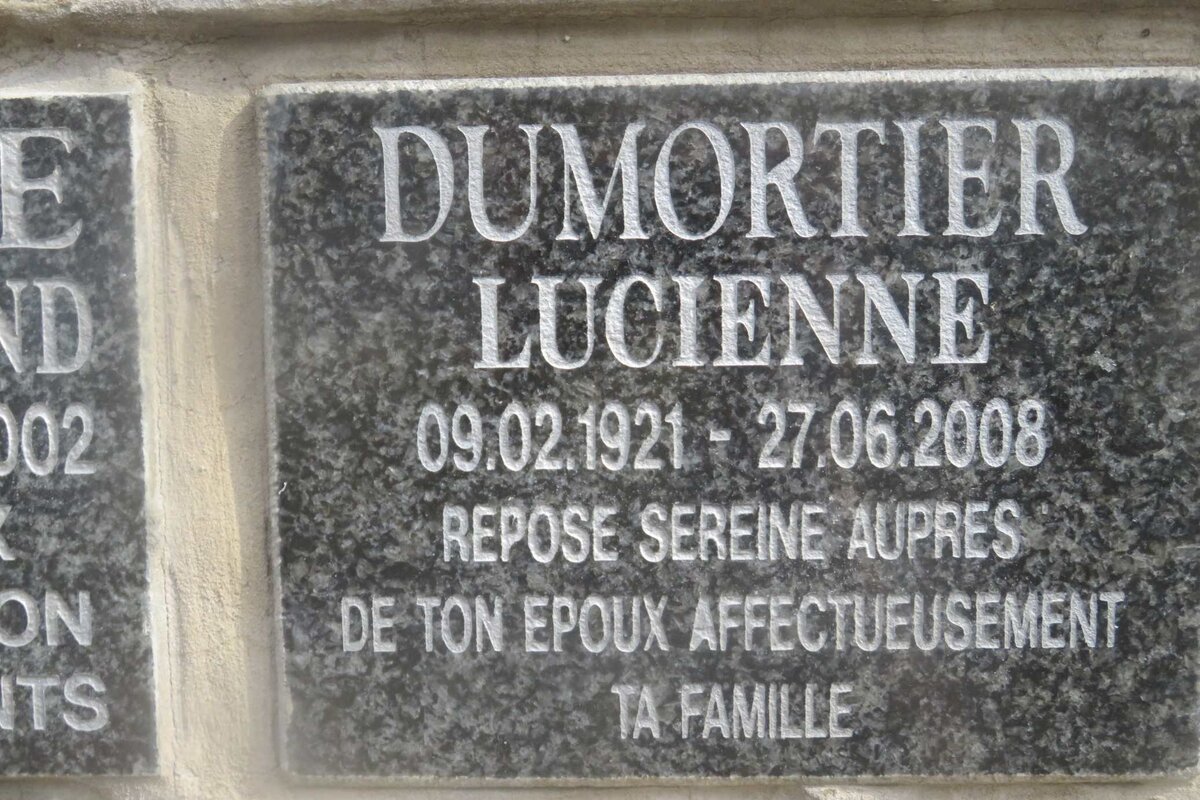 DUMORTIER Lucienne 1921-2008